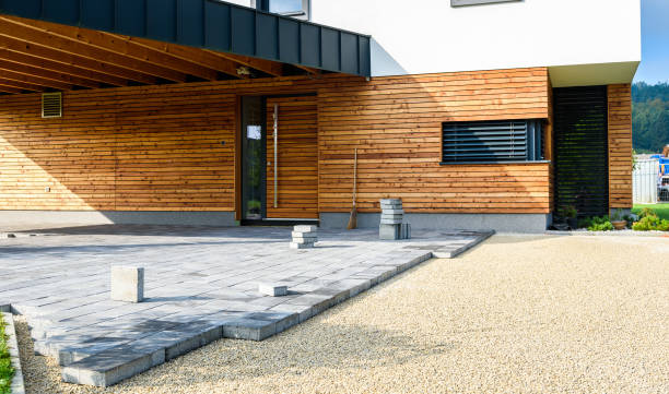 Paver Driveway Replacement in Lisbon, ND